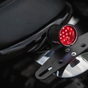 Modified Royal Enfield Interceptor  by K Speed tail light