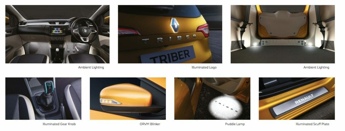 Renault Triber accessories Electrical