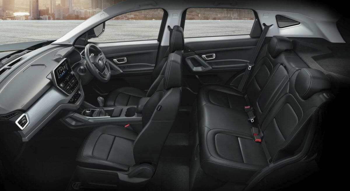 Tata Harrier Dark Edition Cabin layout