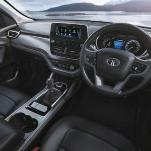 Tata Harrier Dark Edition interiors