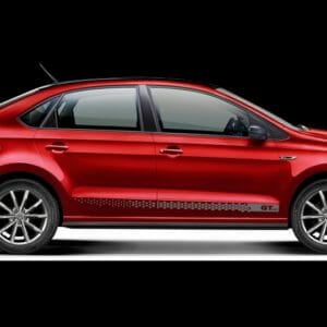 Volkswagen Vento GT Line red