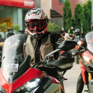 Ducati DRE Dream tour to Spiti flag off