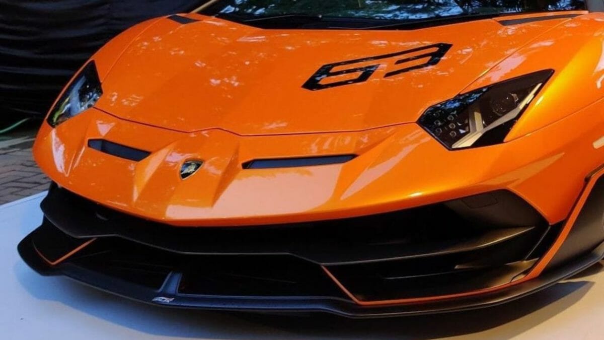 Lamborghini Aventador SVJ delivered in Bangalore