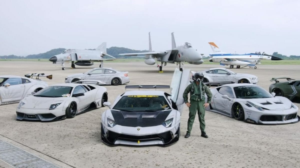 Liberty Walk Fighter jet cars