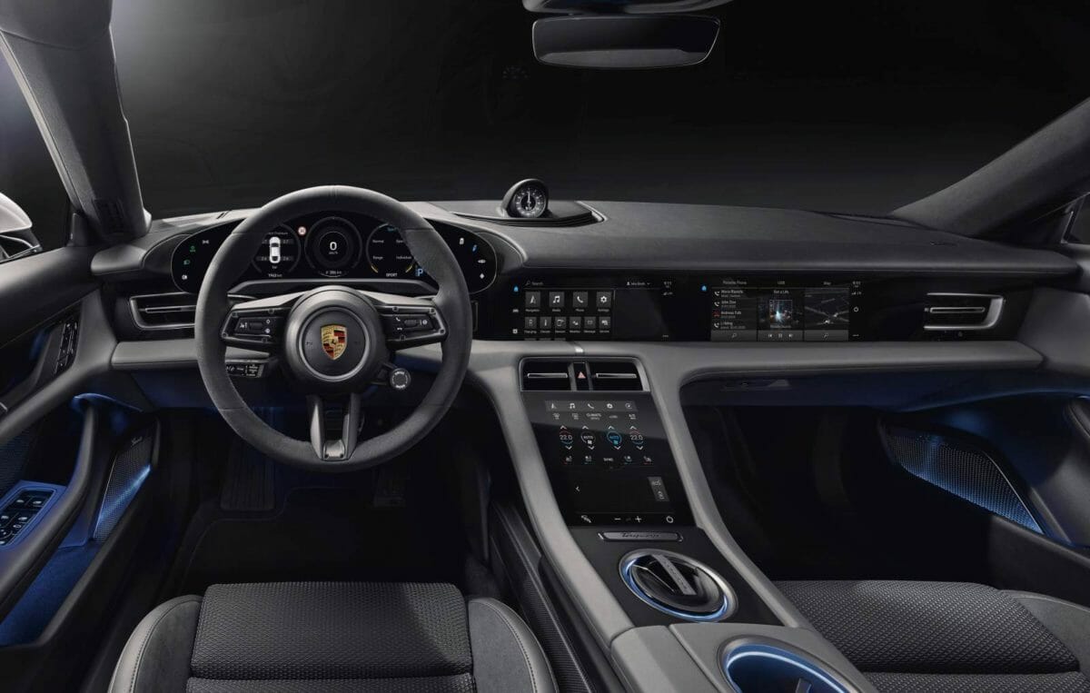 Porsche Taycan cabin