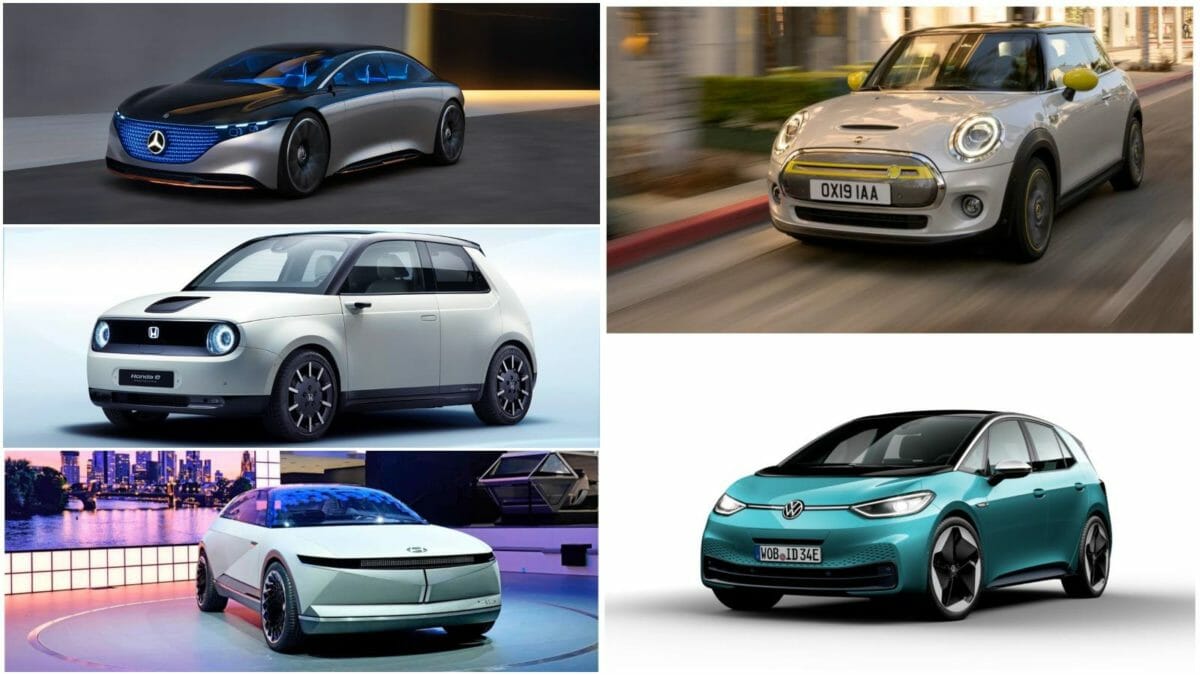 top  electric cars launched at the frankfurt international motor show