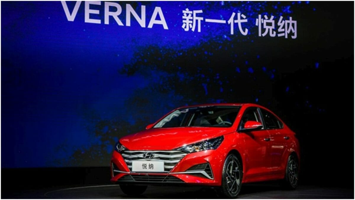 Hyundai Verna Front