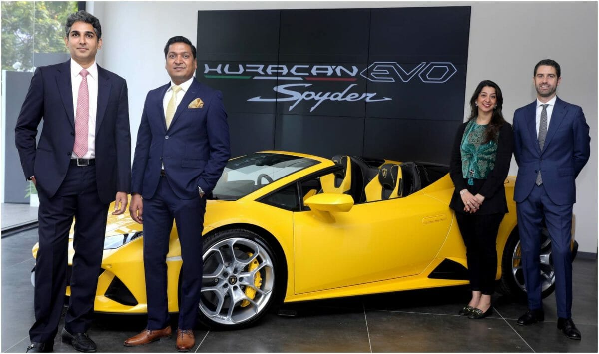 Lamborghini Huracan Evo Spyder Launched In India With A ...