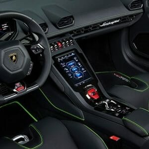 Lamborghini Huracan EVO Spyder cabin