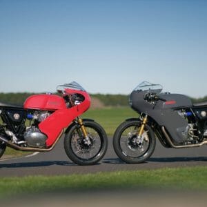 Royal Enfield Continental Nought Tea GT face off