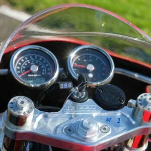 Royal Enfield Continental Nought Tea GT meter