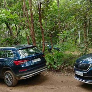 Skoda Kodiaq Scout Review Formation