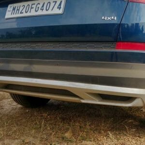 Skoda Kodiaq Scout Review Rear SKid Plate