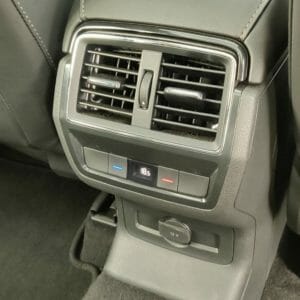 Skoda Kodiaq Scout Review Rear ac vent