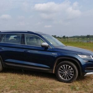 Skoda Kodiaq Scout Review Side Profile