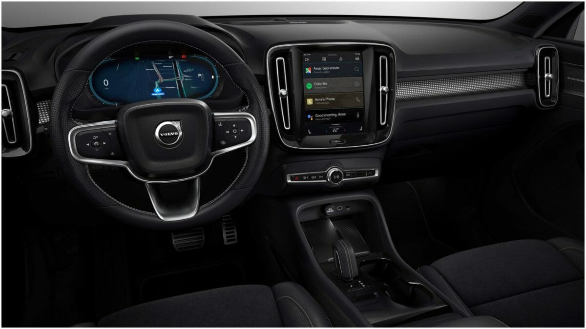 Volvo XC40 recharge interiors