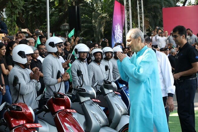 Bajaj Chetak Electric Yatra