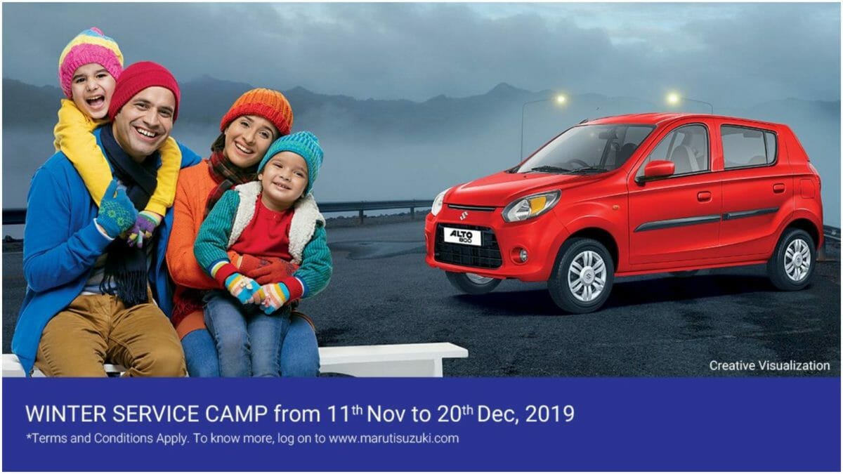 Maruti Suzuki Winter Service Camp