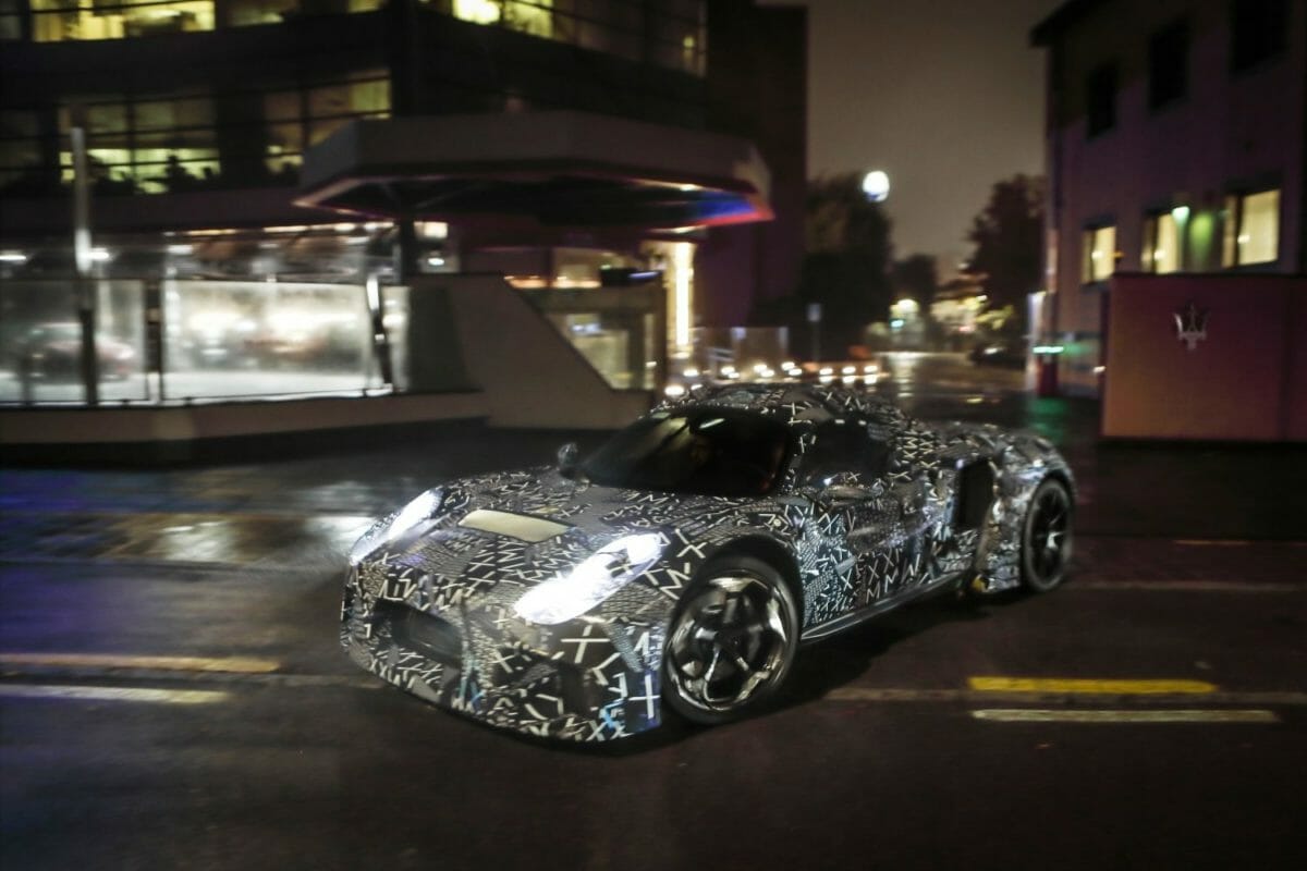 Maserati new mule Modena