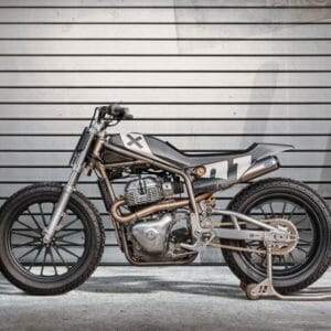 Royal Enfield Flat Track side profile