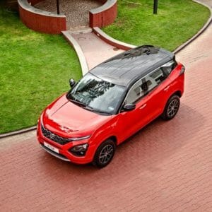 Tata Harrier Red Top