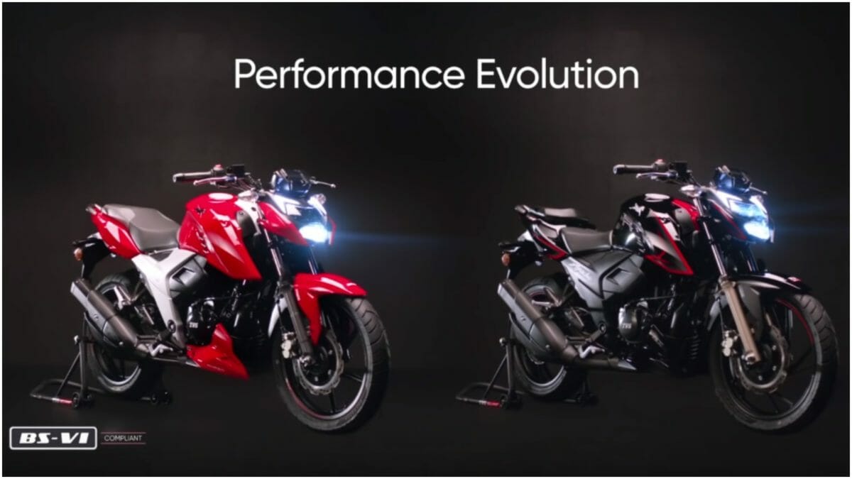 Tvs Motor Company Announces Features And Price List For Entire Bs6 Portfolio Motoroids