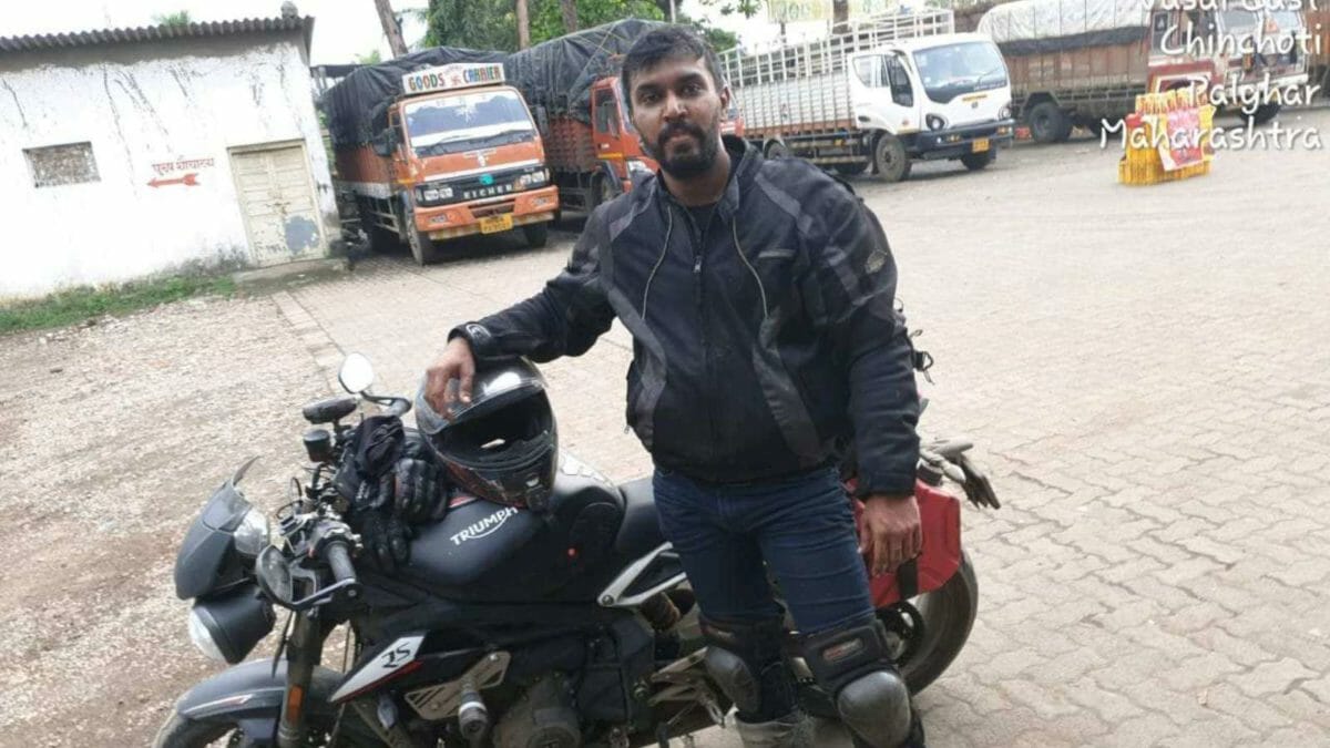 Fastest Golden Quadrilateral Ride By Souvig Sarkar on His Triumph Street Triple RS
