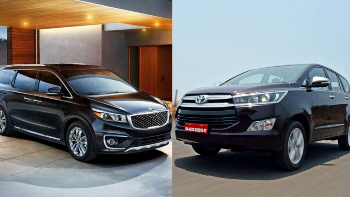 Kia Grand Carnival vs Toyota Innova