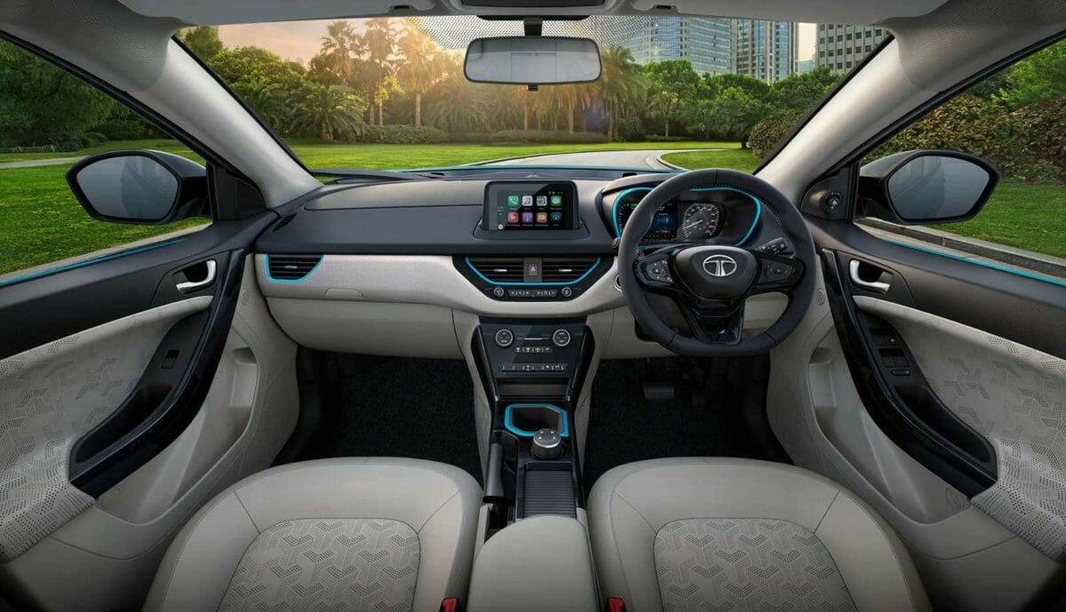 Nexon EV interior