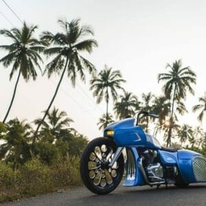 Royal Enfield  Bagger By TNT Customs In Motion