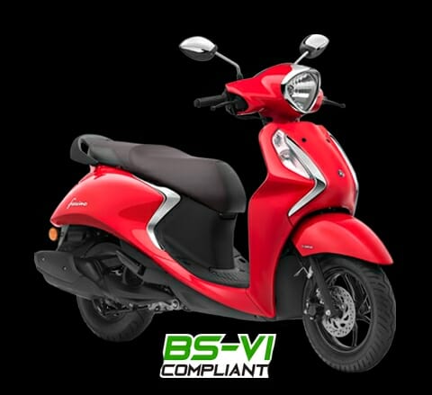 Yamaha Fascino 125 3qtr