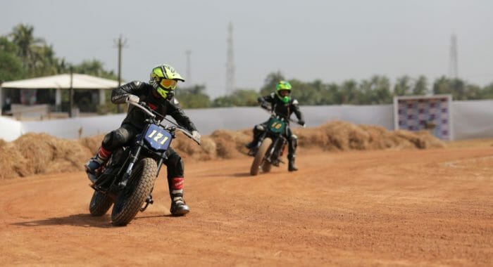 Harley Davidson Held India S First Flat Track Timed Trials