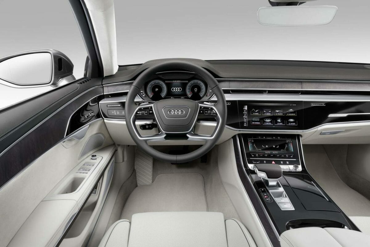 2020 Audi A8 L India cabin