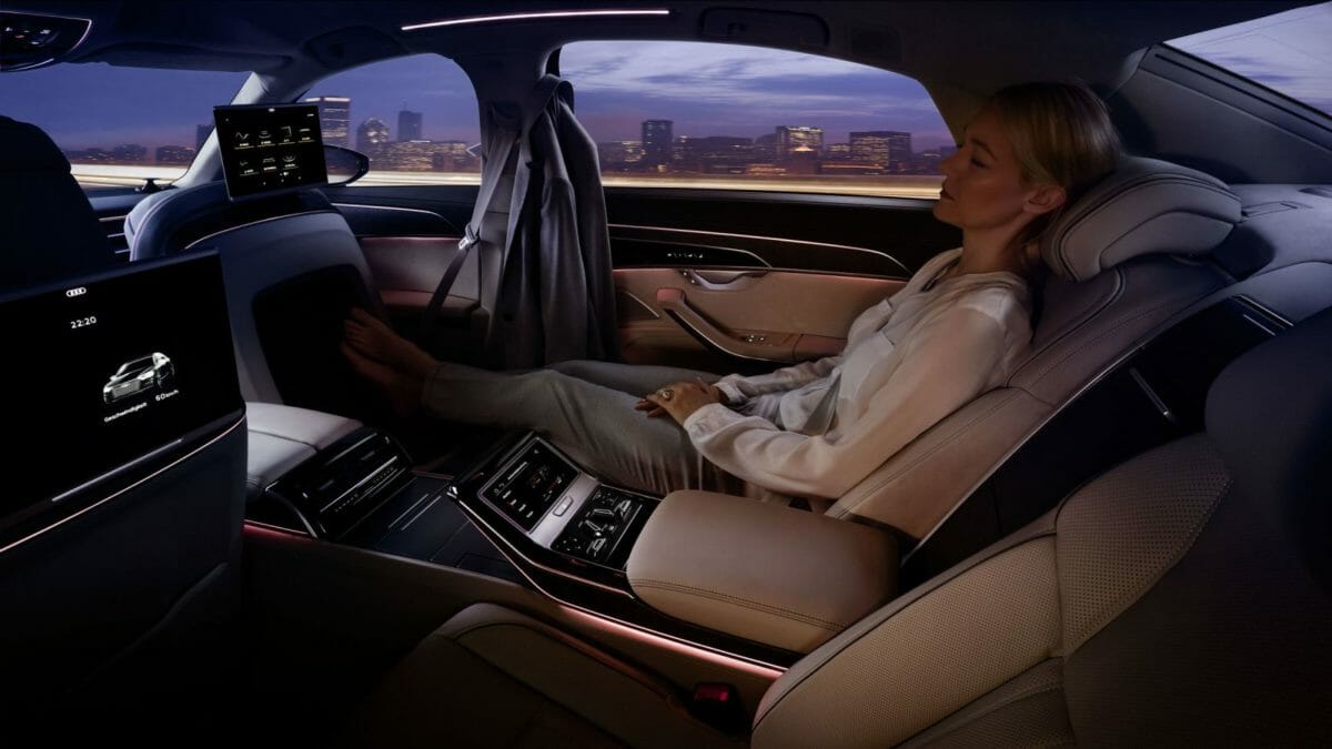 2020 Audi A8 L India cabin seats