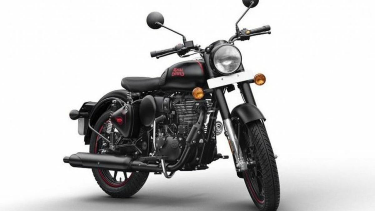 BS6 Royal Enfield Classic 350 Stealth Black
