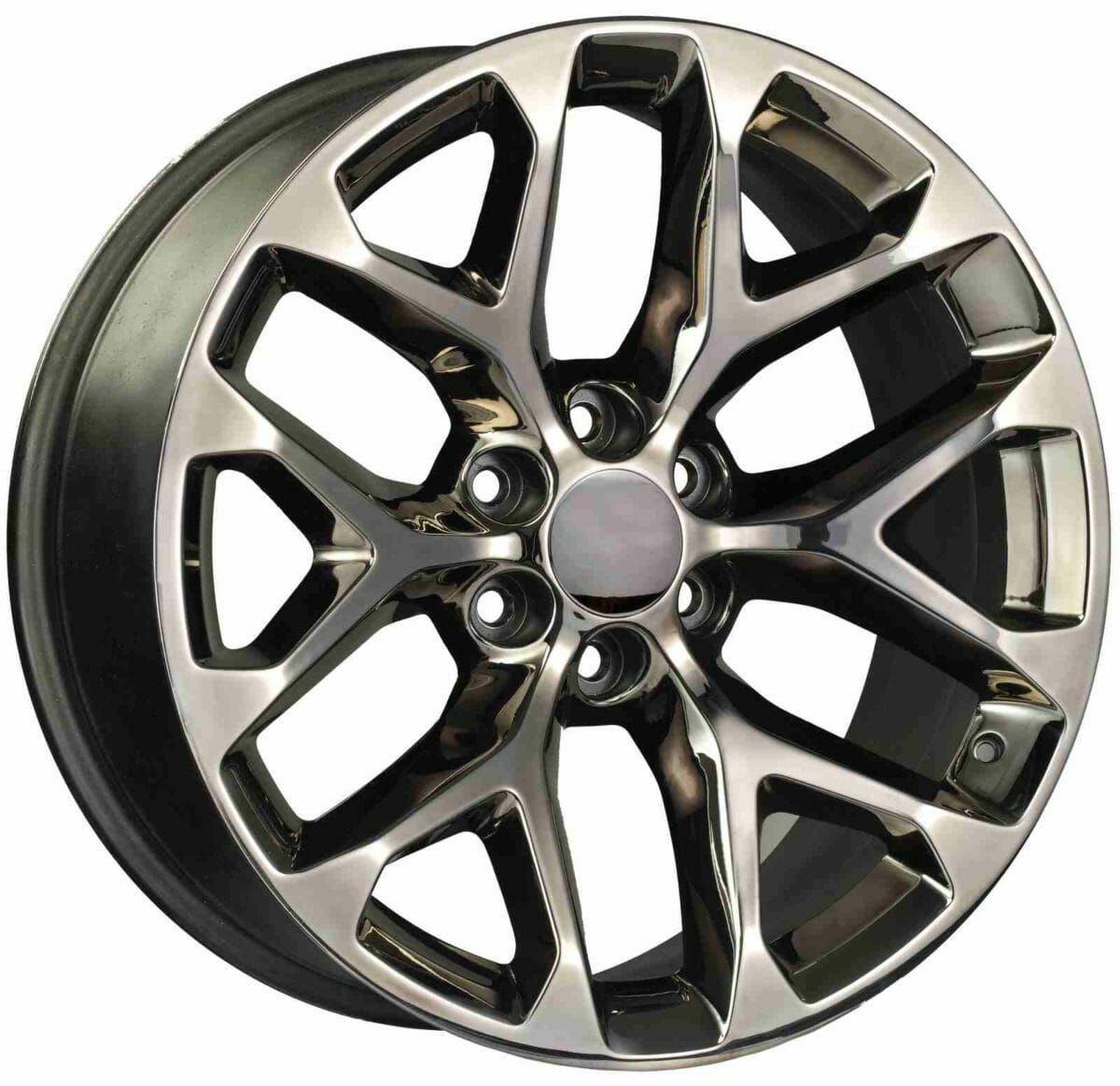 Black Chrome Alloy Wheels