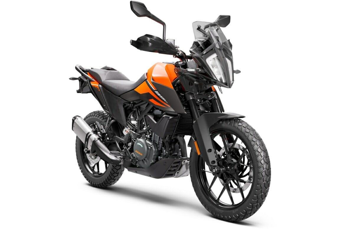 KTM 390 Adventure 2020 RH Profile Orange