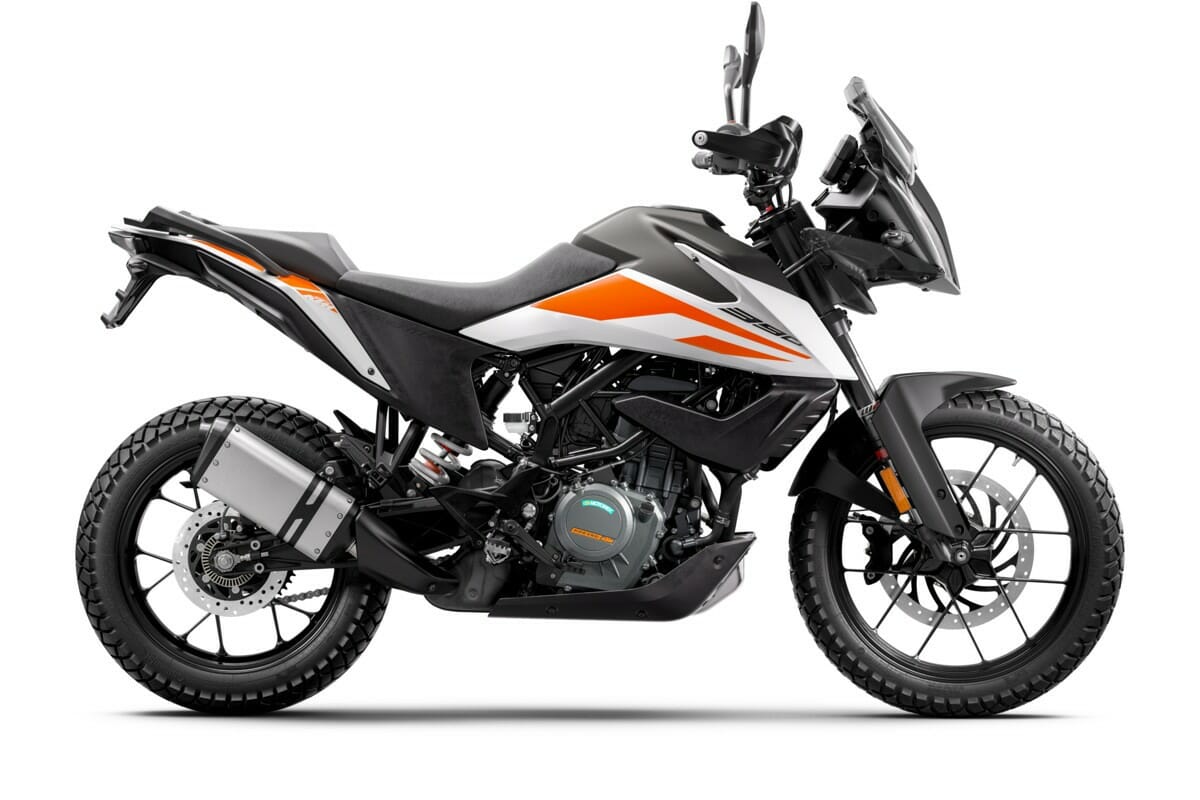 KTM 390 Adventure 2020 RH Side White