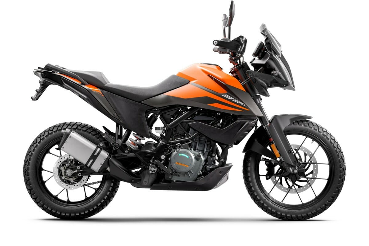 KTM390 Adventure 2020 RH Side Orange