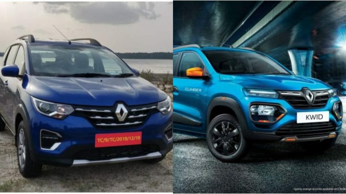 Renault Triber and Kwid BS