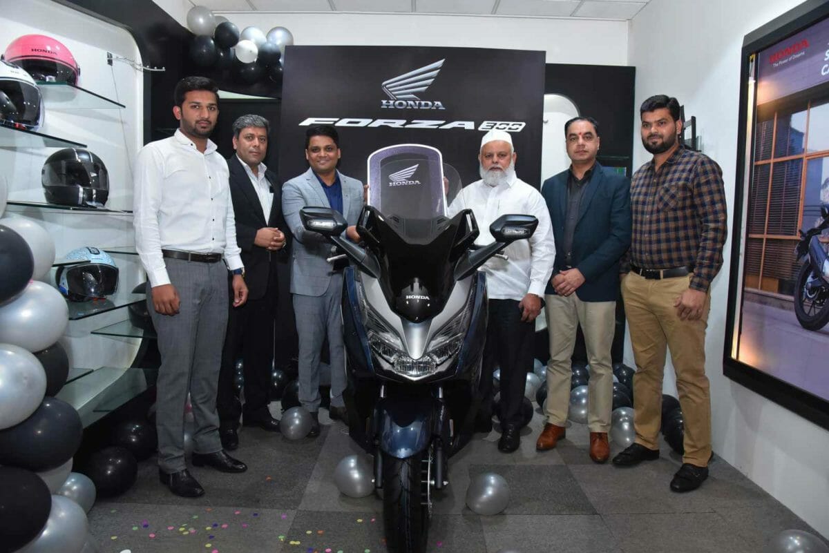 Honda Forza 350 makes its debut at the 2020 Bangkok International Motor Show
