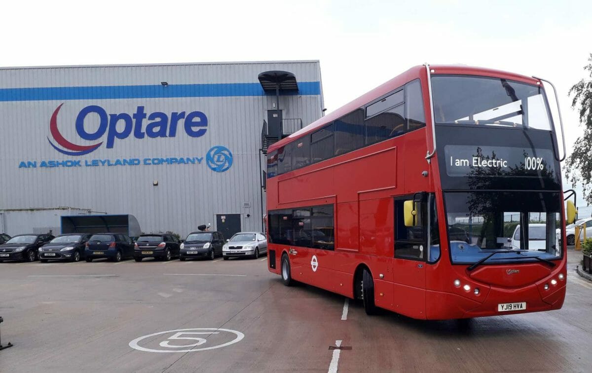 Optare Metrodecker Electric Bus