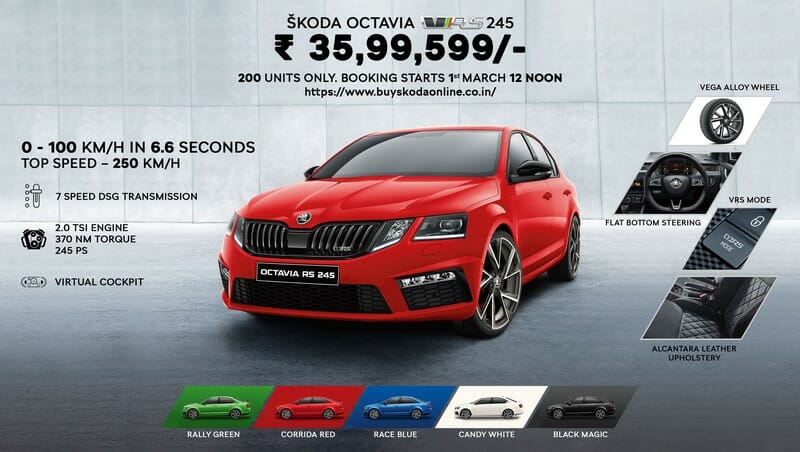 SKODA OCTAVIA RS