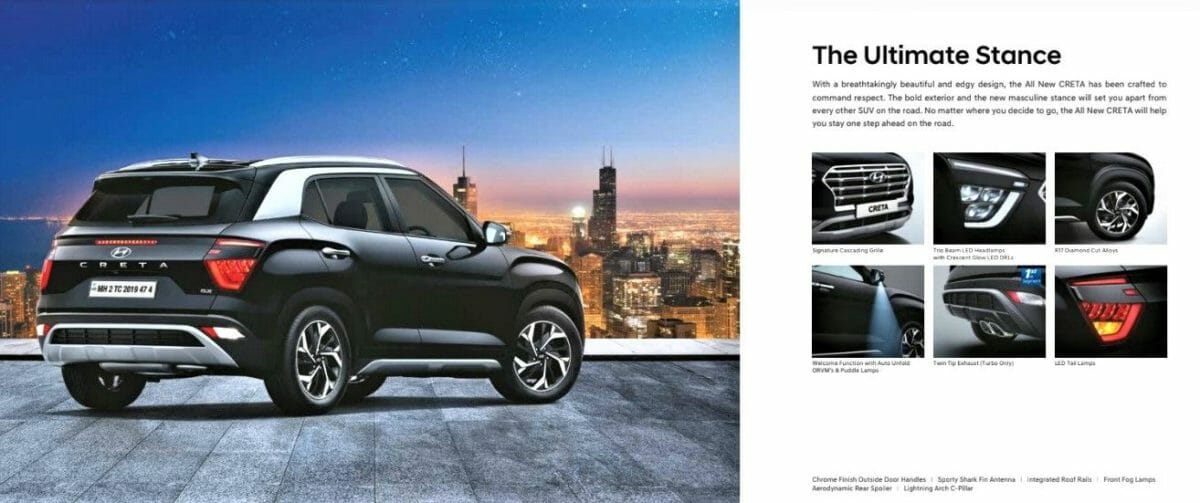 2020 Hyundai Creta Main Features Exterior