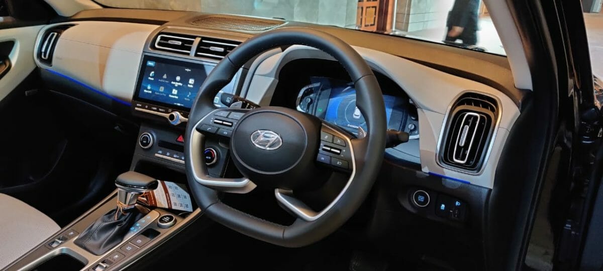 2020 Hyundai Creta cabin view