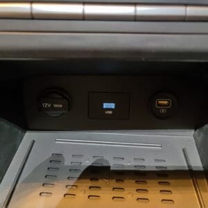 Hyundai Creta front charging sockets