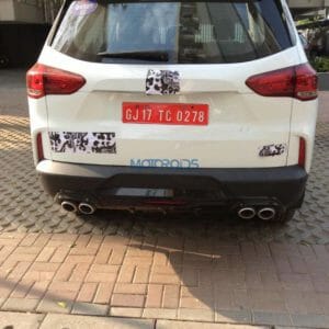 MG Gloster On Test India Rear