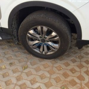 MG Gloster On Test India alloy wheel