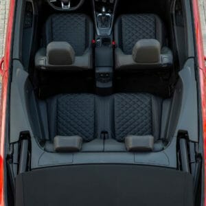 Volkswagen T ROC Cabriolet top view