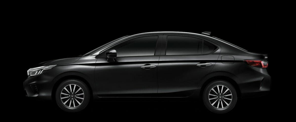 2020 Honda City Side Profile Black